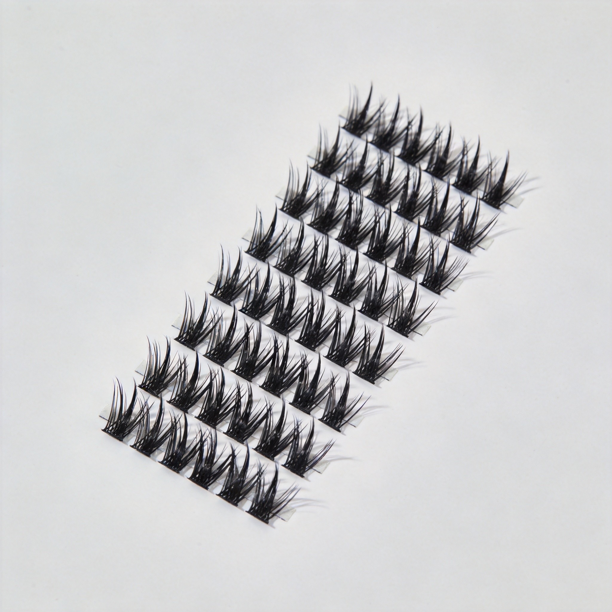 cluster individual fan false eyelashes wholesale